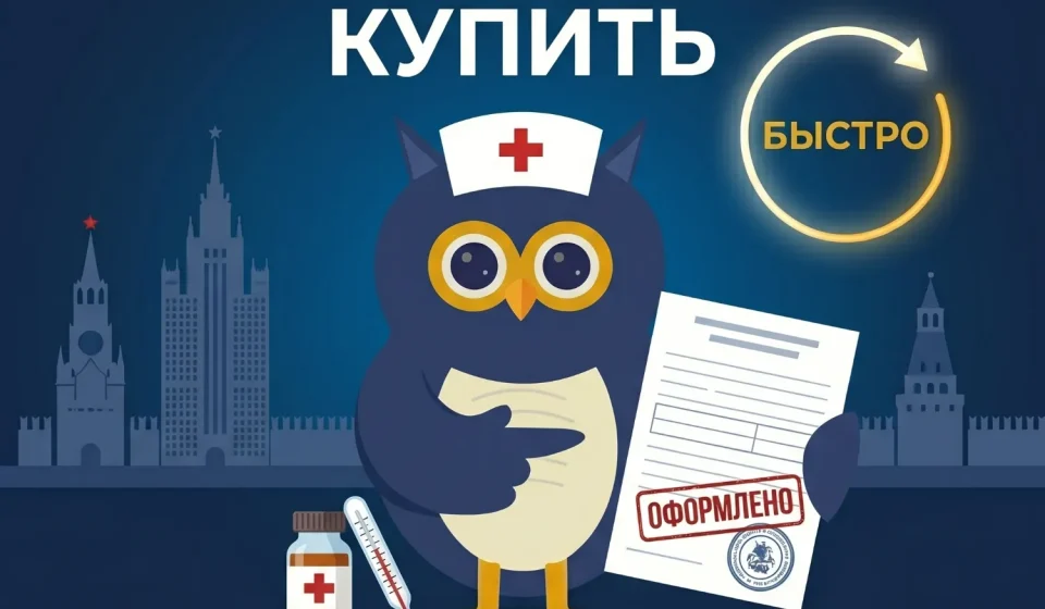 Справка для больничного листа купить
